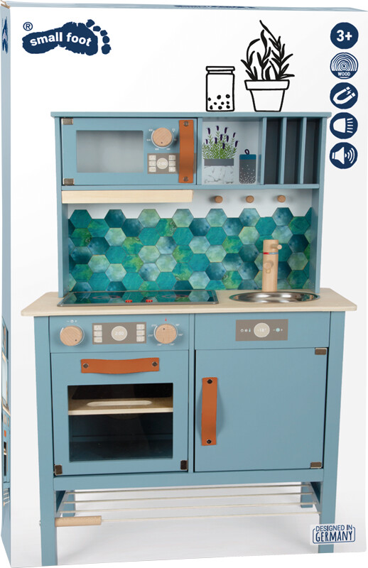 Kompakt Legekøkken Med Lyd Lys Og Tilbehør - Small Foot