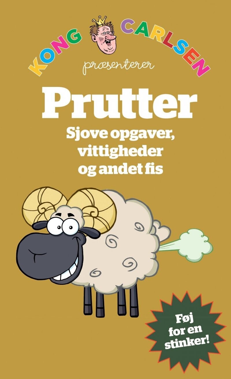 Prutter - Sjove Opgaver Vittigheder Og Andet Fis - 5 Stk