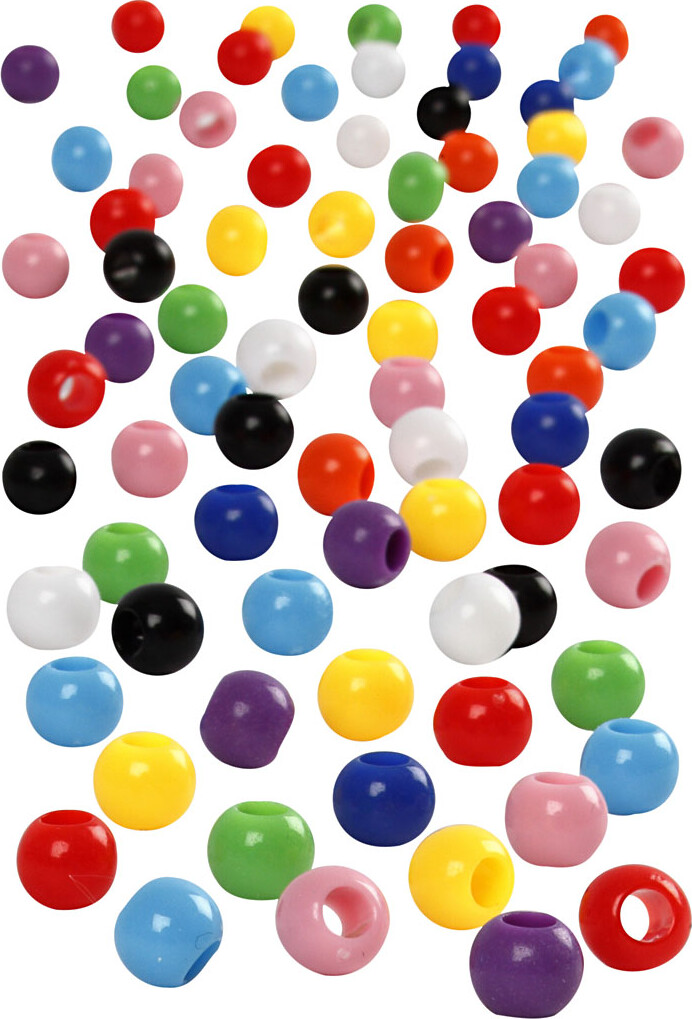 Kongomix - Ø 6 Mm - Hulstr 3 Mm - Assorterede Farver - 700 Ml - 425 G