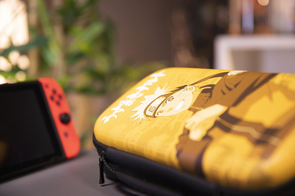 Konix Naruto Switch Carry Bag Yellow