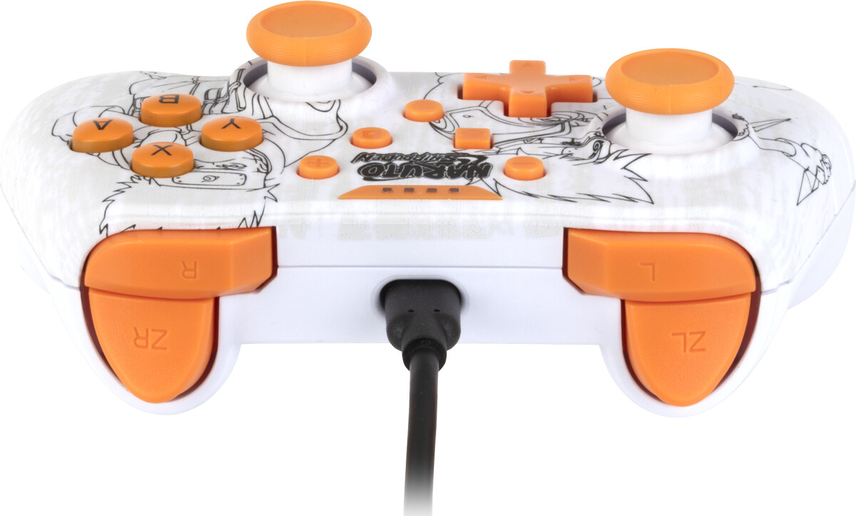 Konix Naruto Wired Switchpc Gamepad White