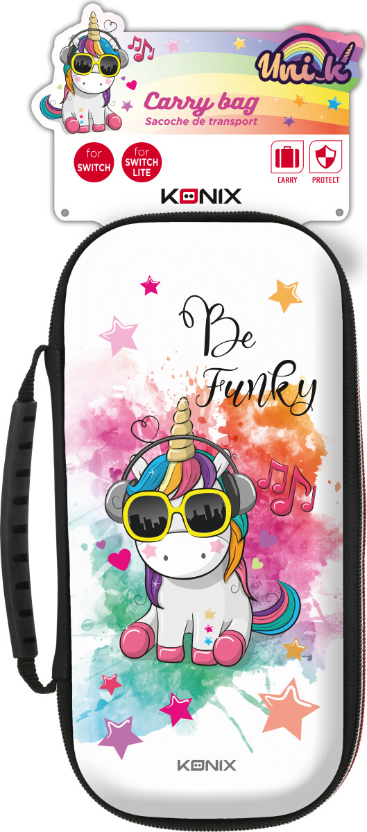 Konix Unik Switch Carry Bag Be Funky