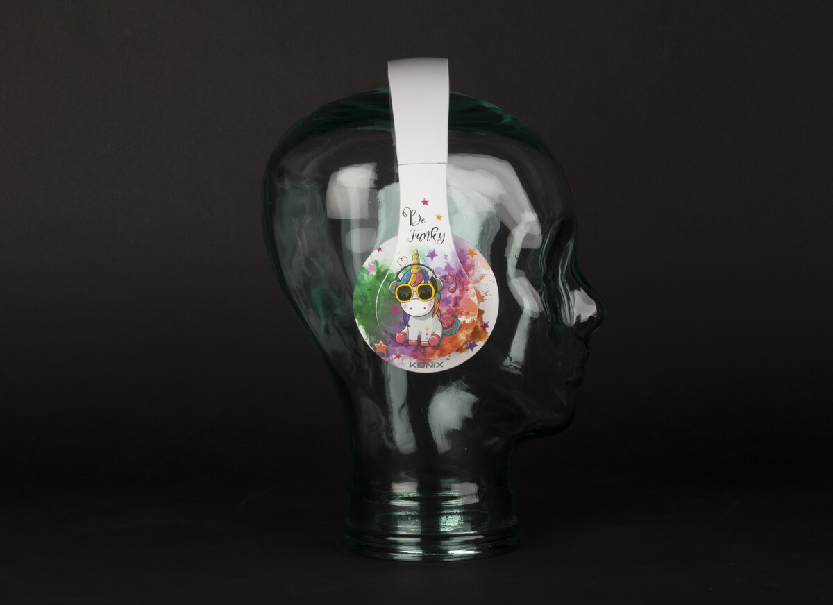 Konix Unik Wired Universal Headset Be Funky