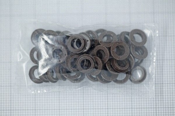 Billing Boats Fittings - Koøje - 6 Mm - 50 Stk - Sort