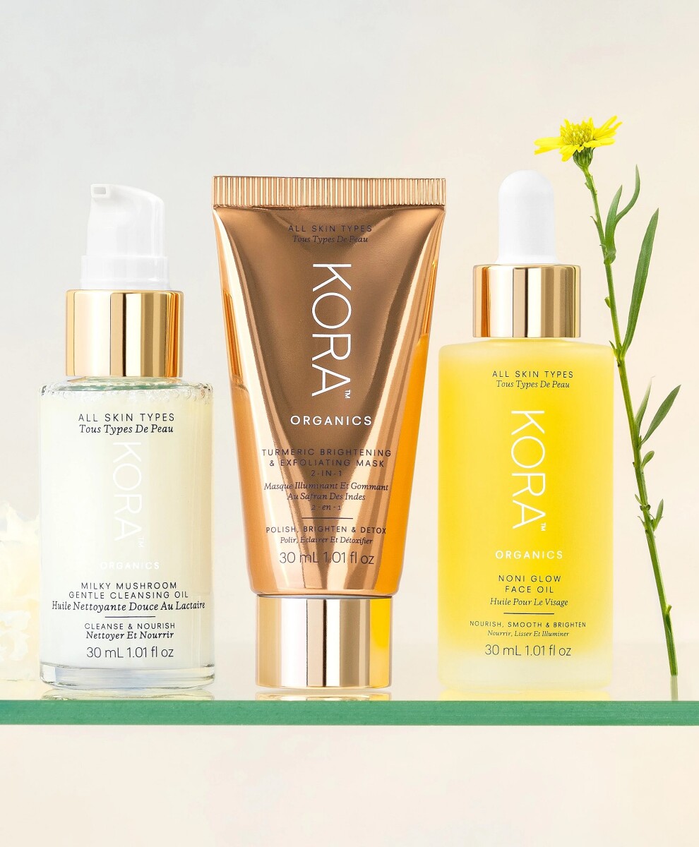 Kora Organics - Nourish Glow Trio Hydration Gaveæske