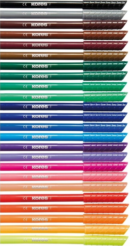 Kores - Filt Tuschpenne - 24 Stk