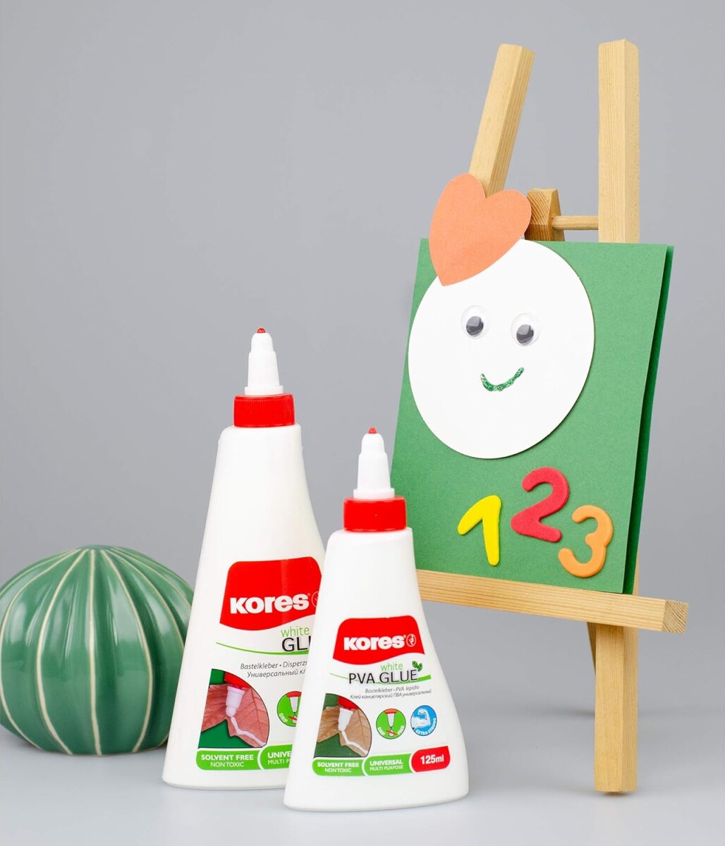 Kores - Hvid Lim 250Ml