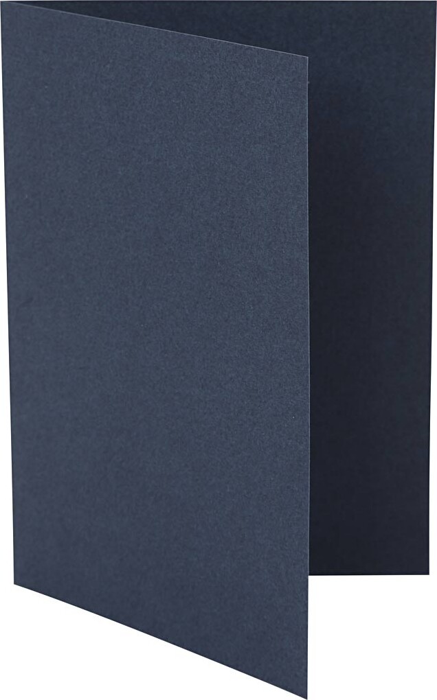 Kort - Kort Str 10 5X15 Cm - 220 G - Blå - 10 Stk