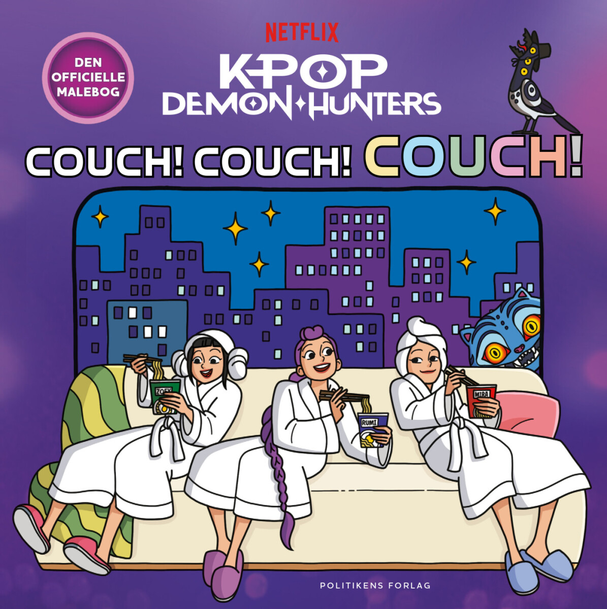 Kpop Demon Hunters Couch Couch Couch Den Officielle Malebog