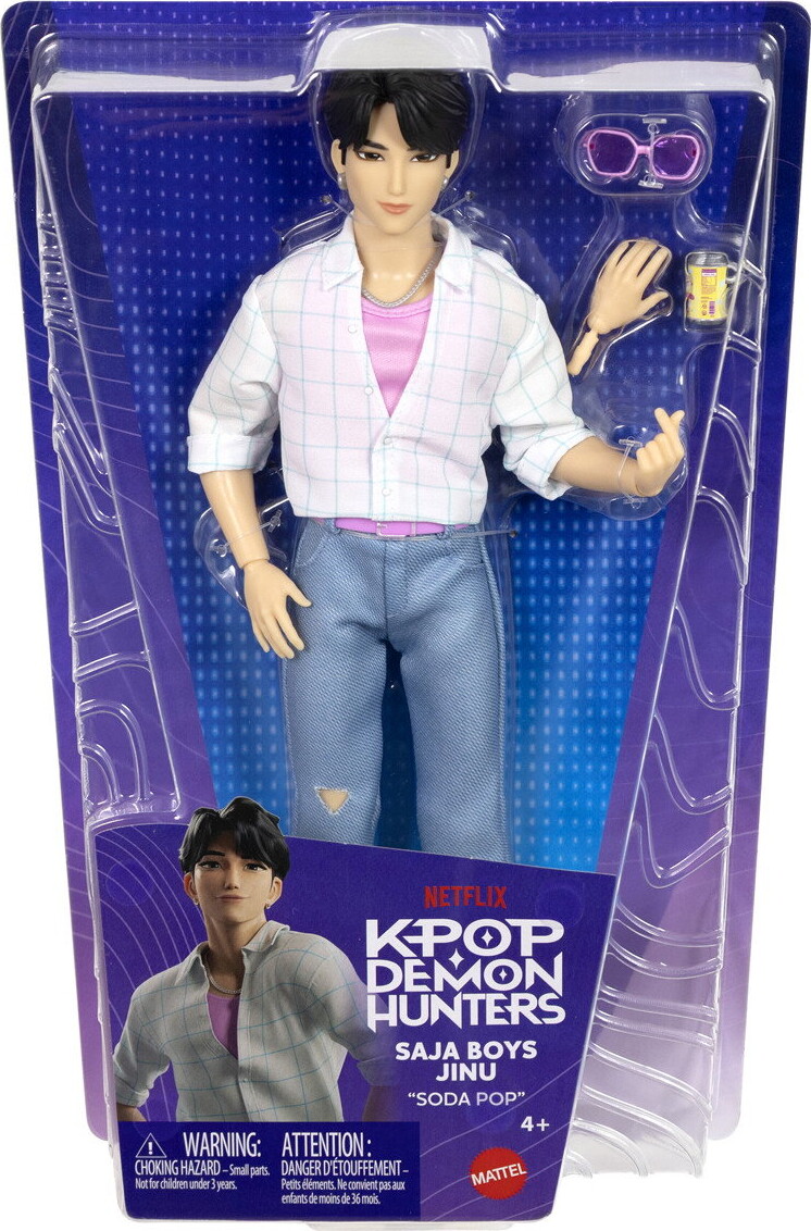 Kpop Demon Hunters Fashion Core Dukke 30 Cm - Jinu