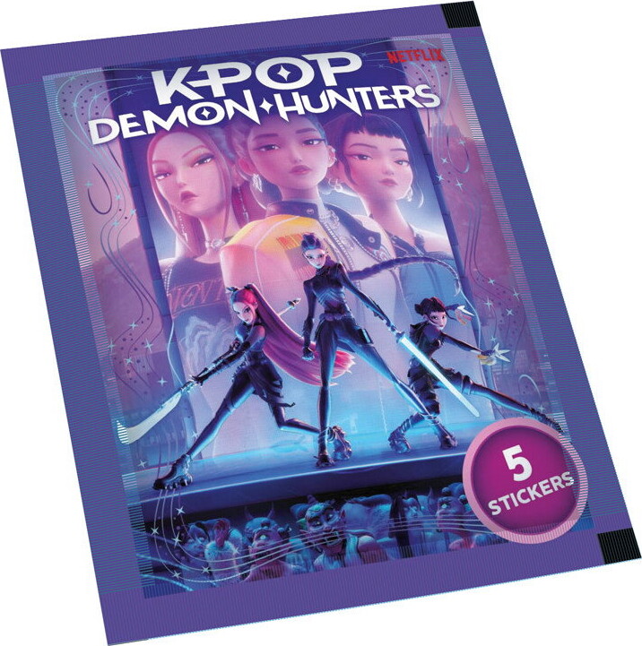 Kpop Demon Hunters Sticker Album 2 Blind Bags