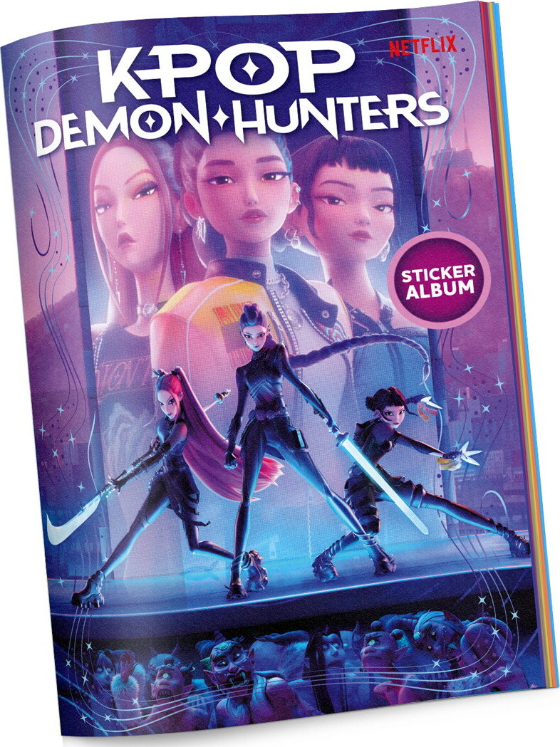 Kpop Demon Hunters Sticker Album 2 Blind Bags