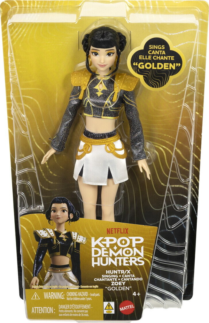 Kpop Demon Hunters Syngende Dukke 28 Cm - Zoey