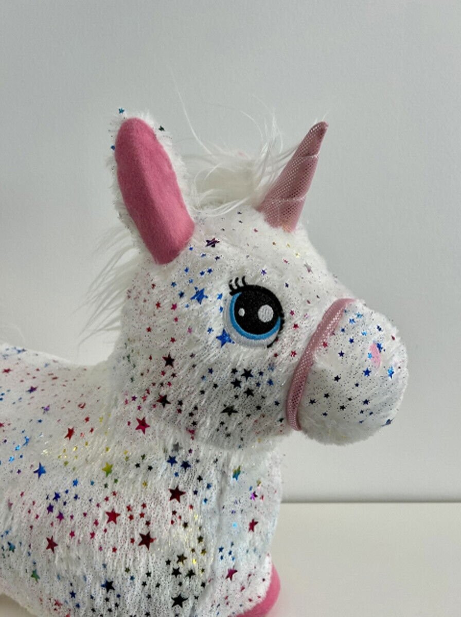 Krea Hop And Bounce Plush Horse Rainbow 36-2033