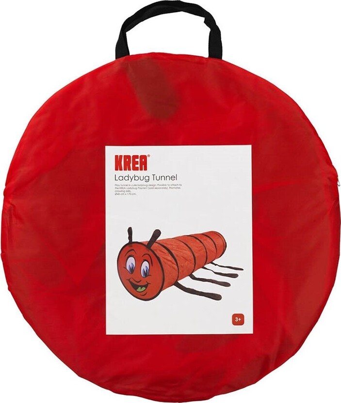 Krea - Legetunnel Til Børn - Indendørs Og Udendørs - Ladybug