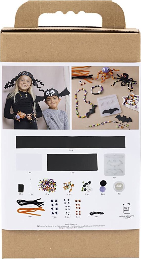 Kreativt Sæt - Uhyggelige Accessories - Kostumer Og Smykker -