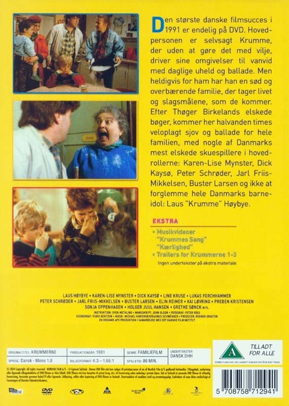 Privilegium Låse Bøje Krummerne 1 DVD Film → Køb billigt her - Gucca.dk