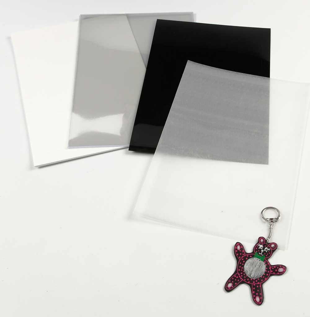 Køb Krympeplast - 20x30 Cm - Tykkelse 0,3 Mm - Mat Hvid - 10 Ark fra ...