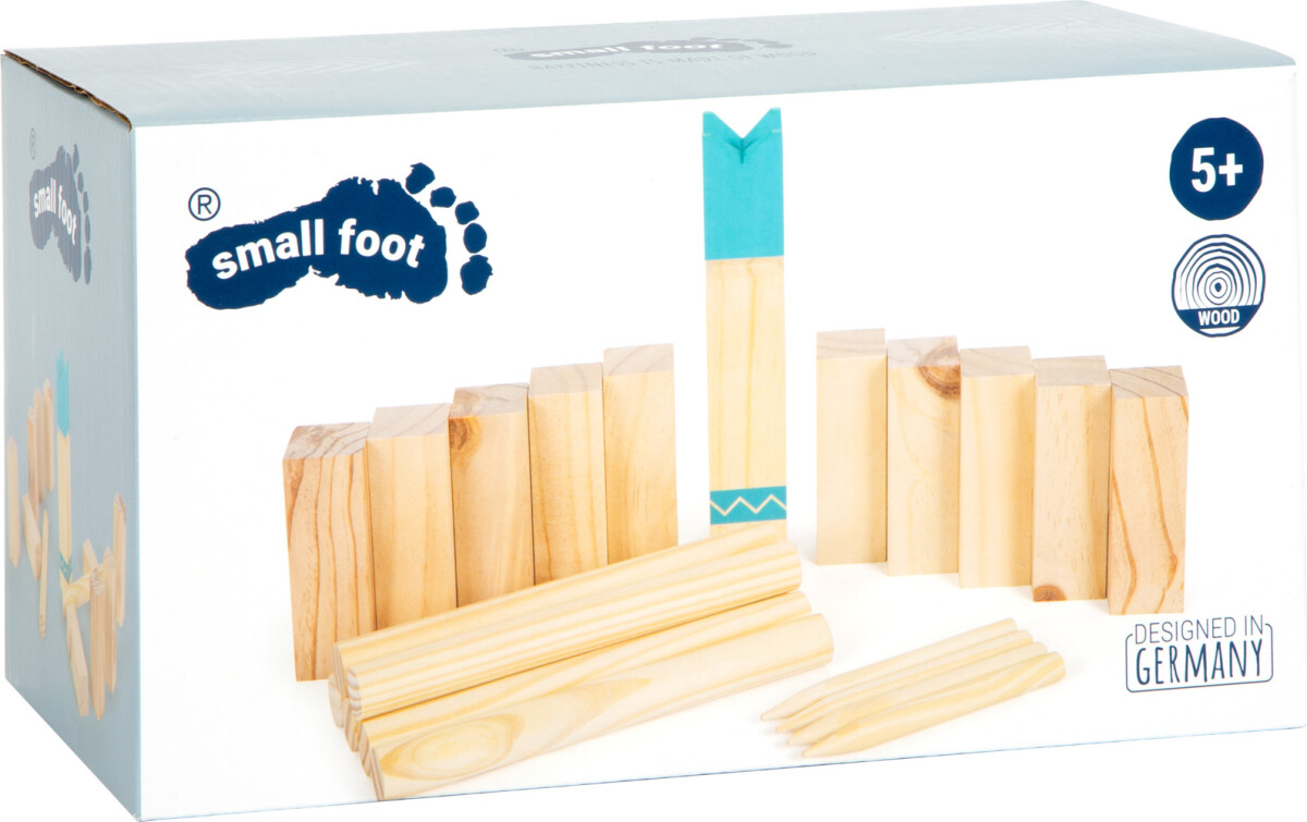 Kongespil - Kubb - Træ - Small Foot