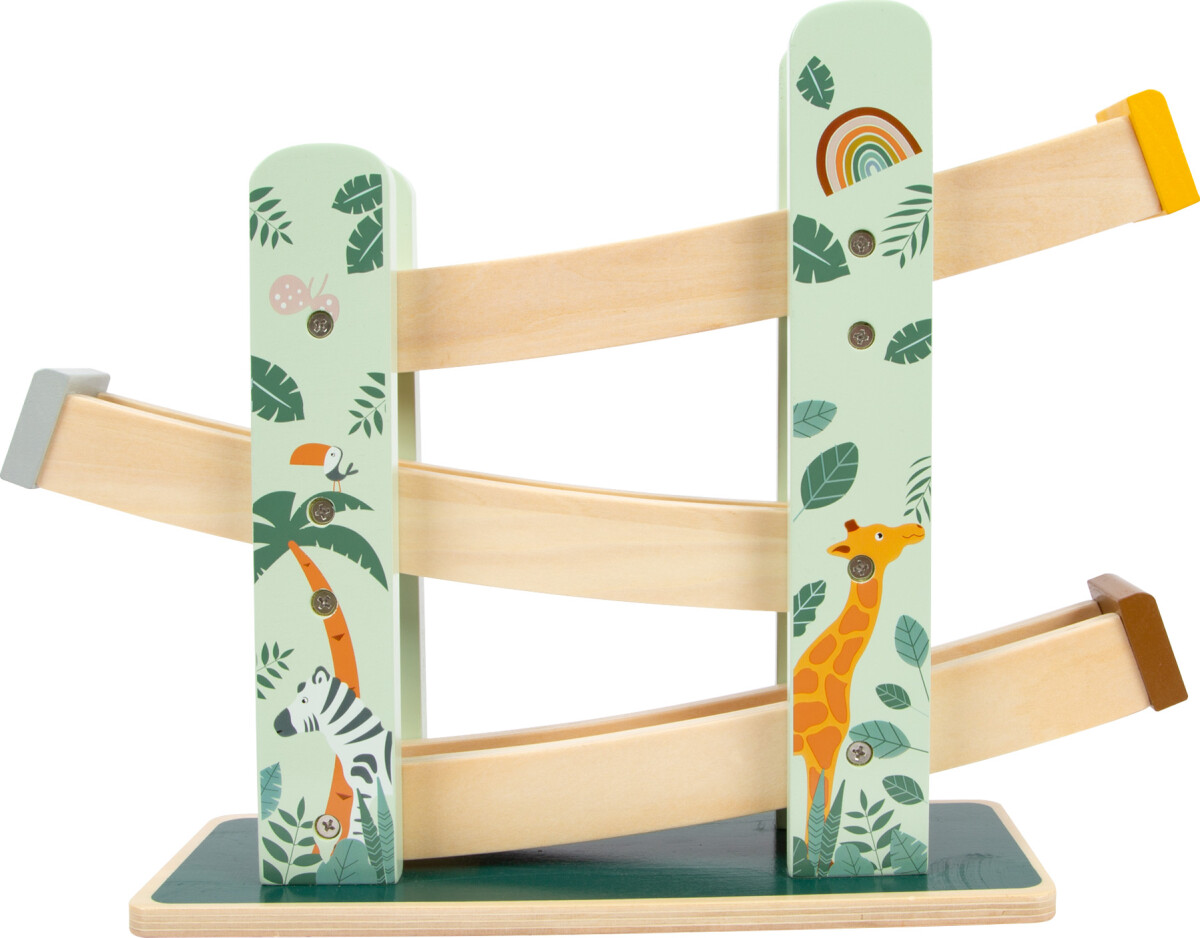 Kuglebane Legetøj Til Børn - Safari - Træ - Small Foot