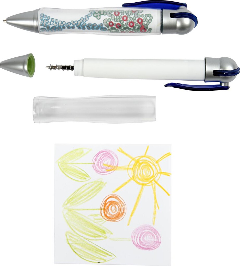 Kuglepen M Hulrum - 10 Stk