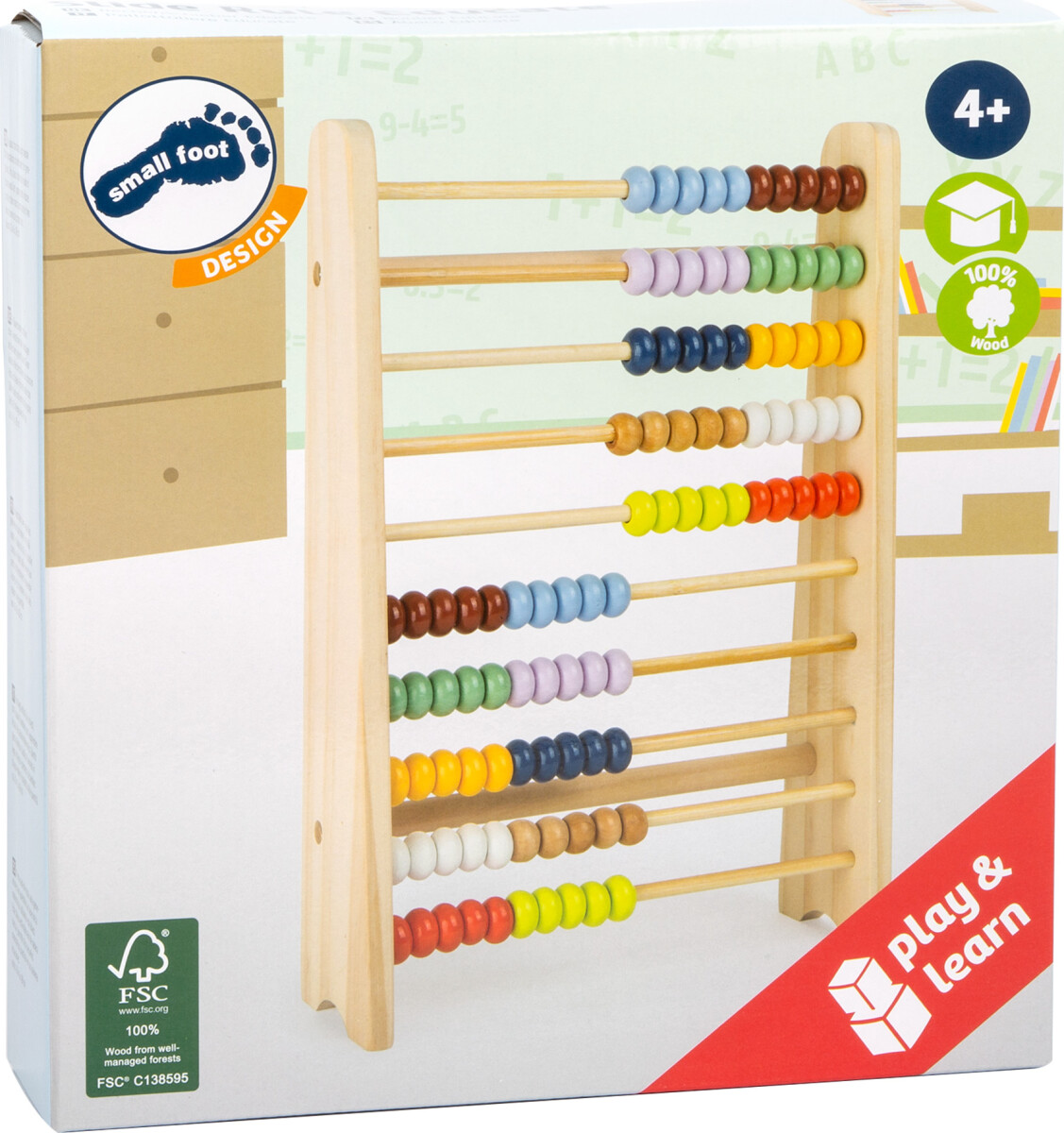 Kugleramme I Træ - Educate - Small Foot