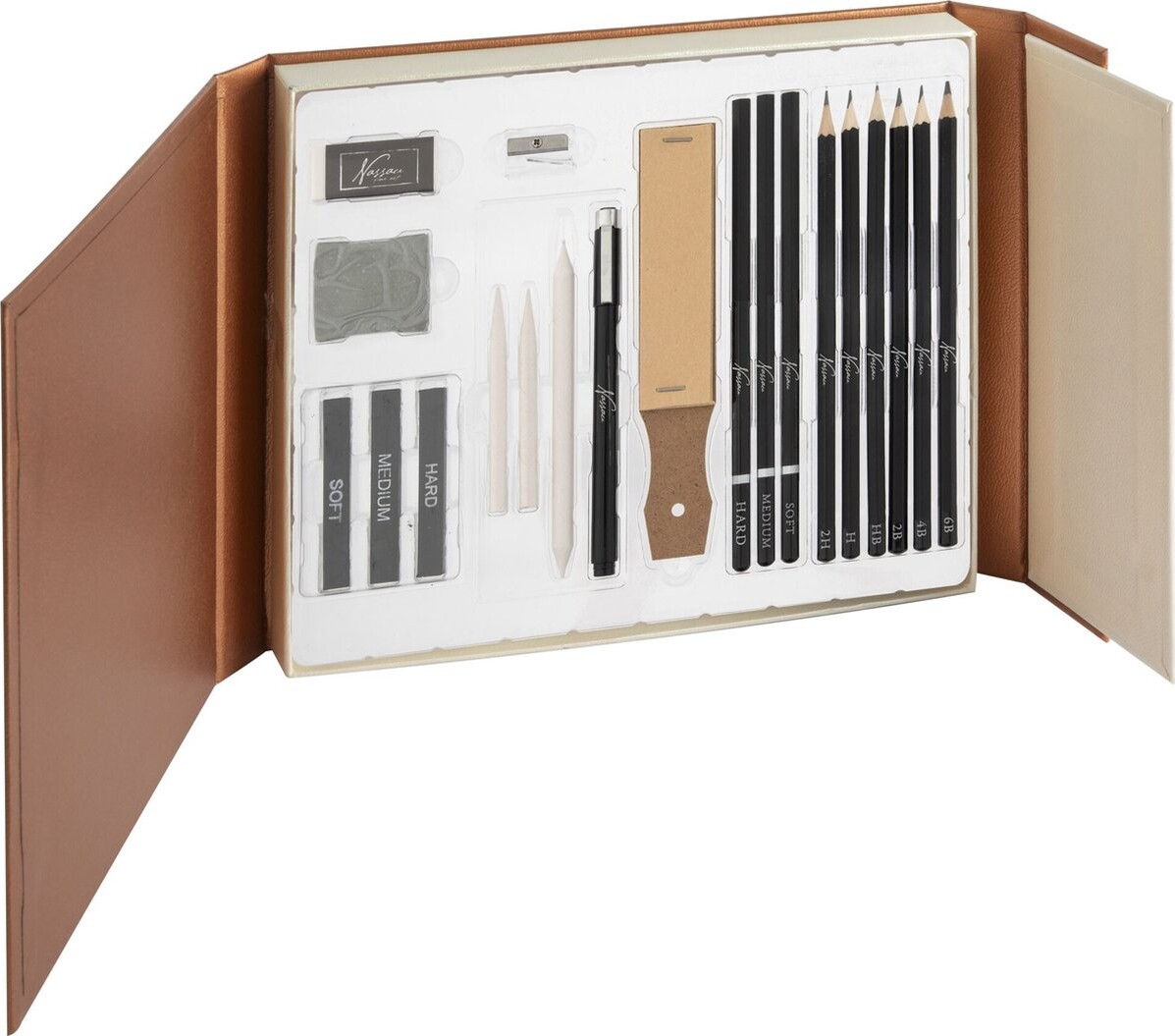 Nassau Fine Art - Sketching Set - 21 Dele