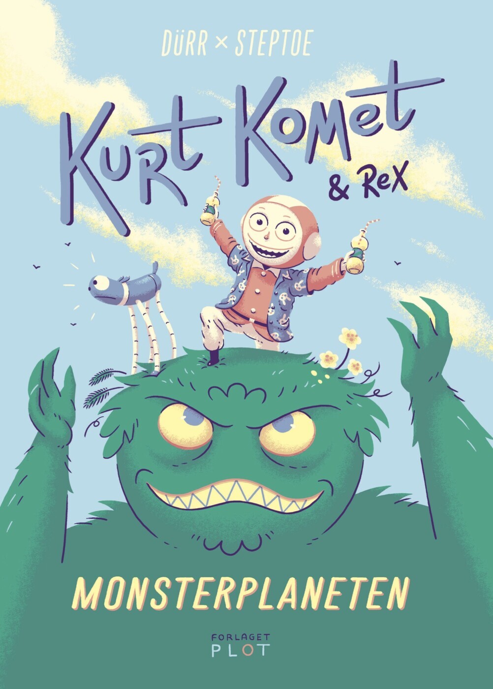 Kurt Komet Og Rex - Monsterplaneten