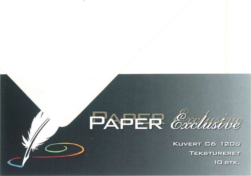 Kuvert C6 120G Creme Tekstureret 10Stk - 903 - Paper Exclusive