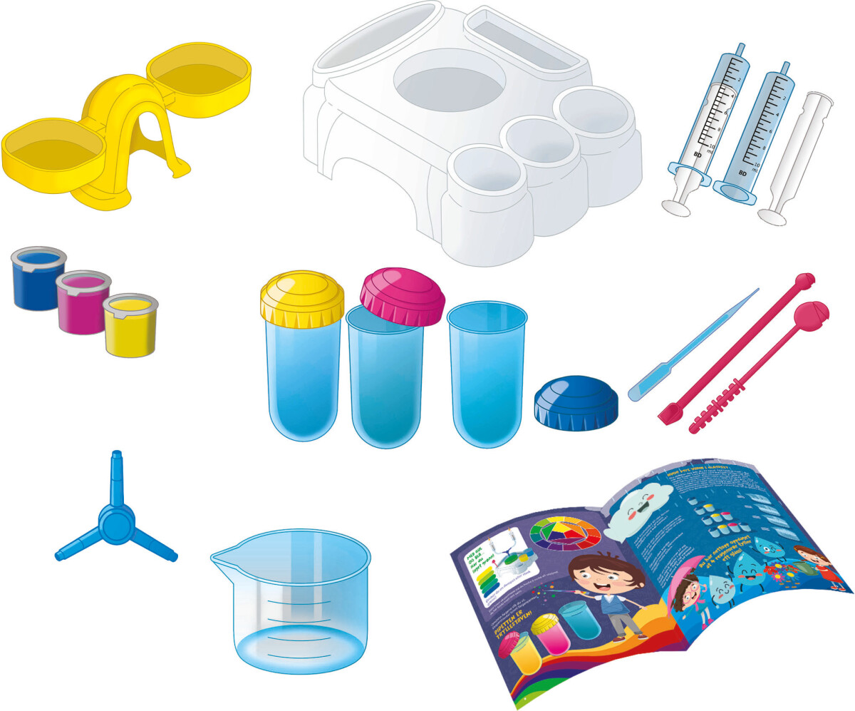 Clementoni - Kemisæt Til Børn - 5 År - Science Play