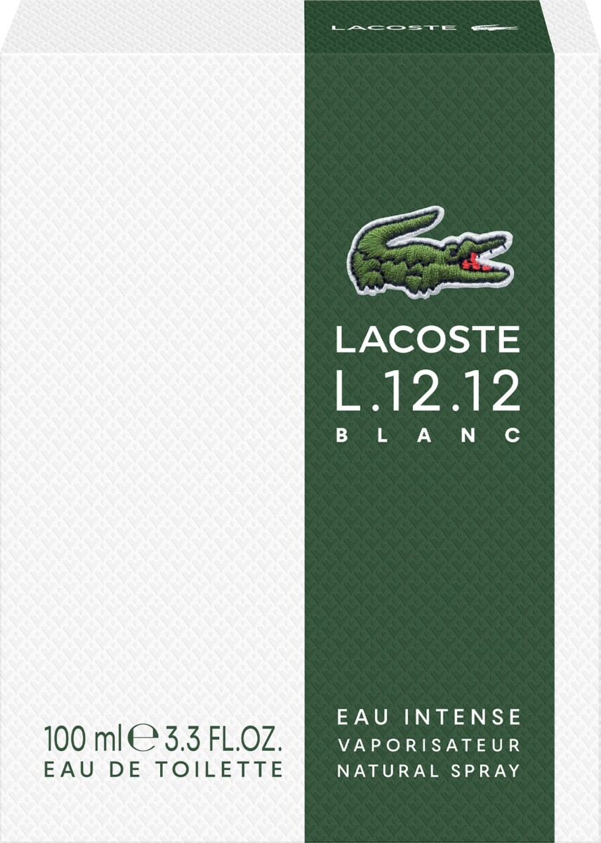 Lacoste - L1212 Blanc Eau Intense Edt 100 Ml