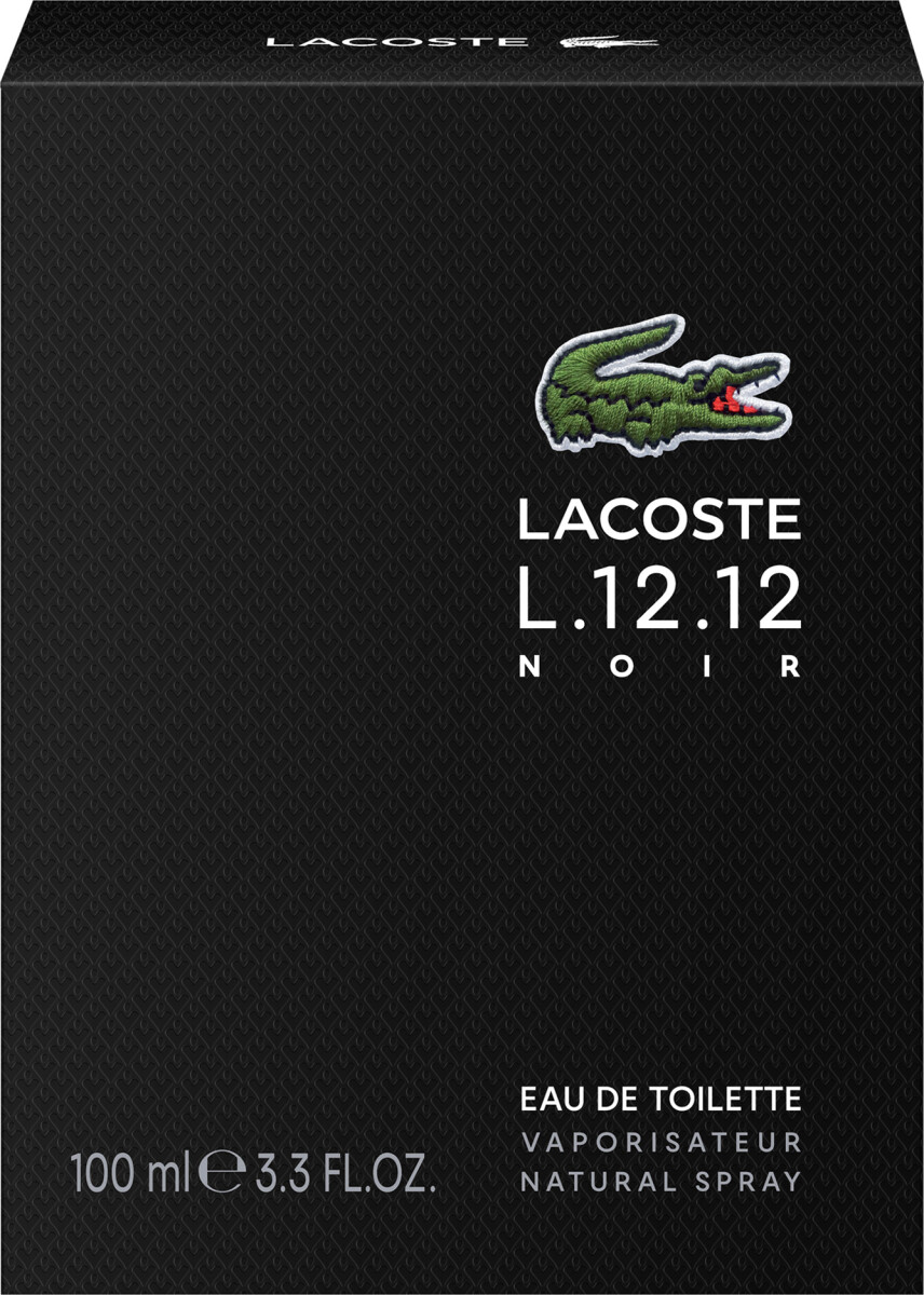 Lacoste - L1212 Noir Edt 100 Ml
