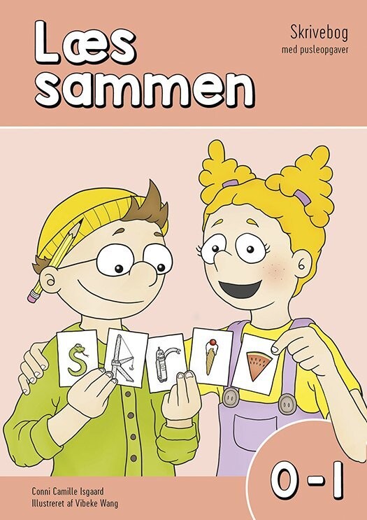 Læs Sammen 0-1 - Skrivebog Med Pusleopgaver