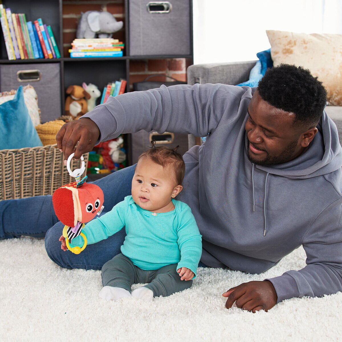 Lamaze - Æblet Archer Clip Go - 941-273831