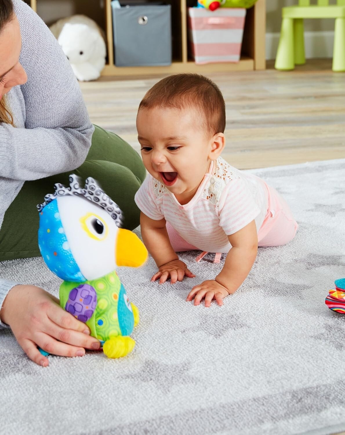 Lamaze Aktivitetslegetøj - Papegøjen Petey
