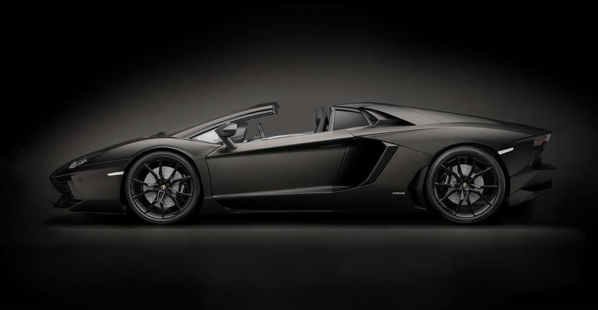 Pocher - Lamborghini Aventador Lp700-4 Roadster Nero Nemesi - 1 8 - Hk121F