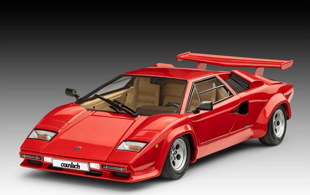 Revell - Lamborghini Countach Lp500S - 1 24 - Level 5 - 07730