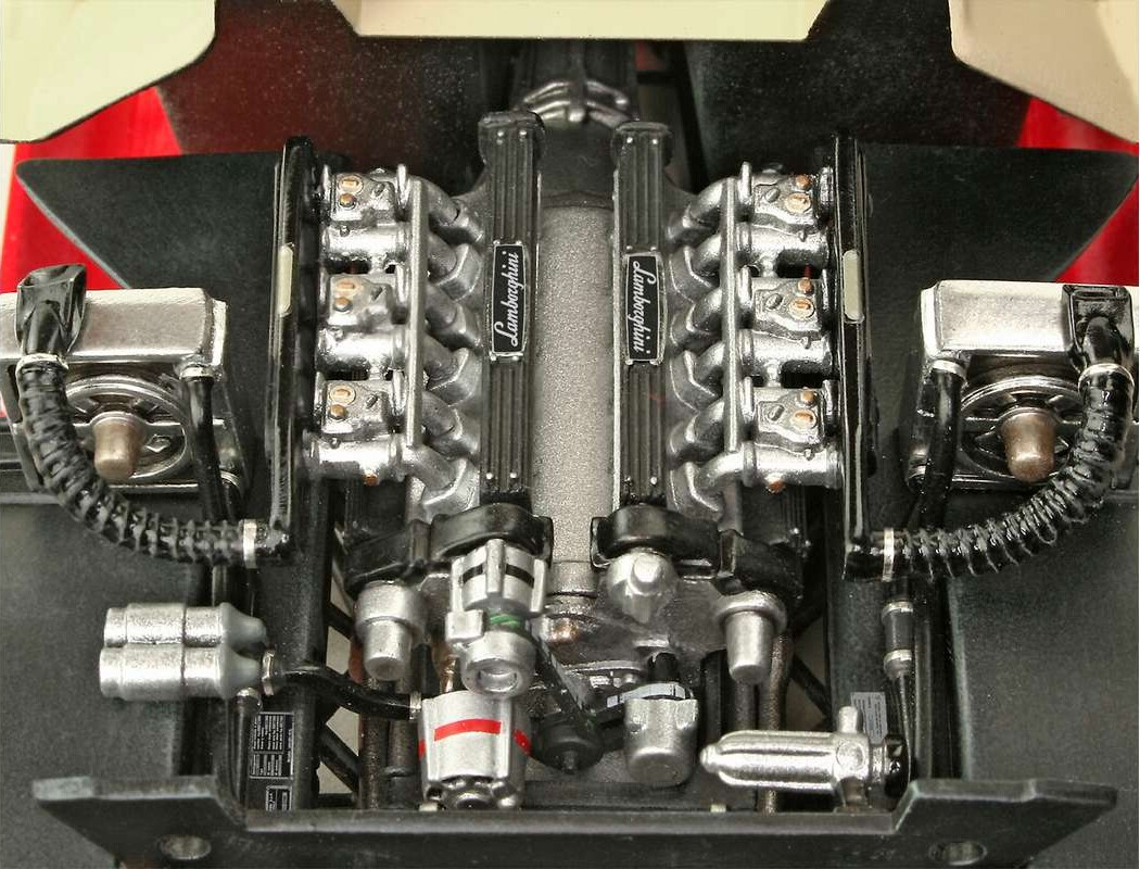 Revell - Lamborghini Countach Lp500S - 1 24 - Level 5 - 07730