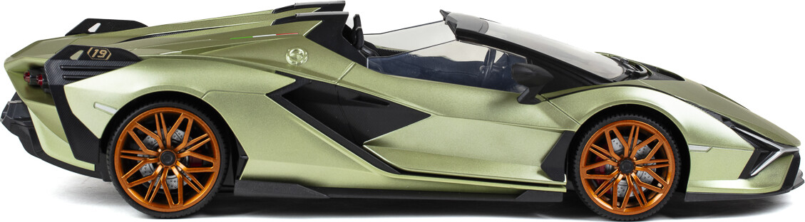 Tec-Toy - Lamborghini Sian - Fjernstyret Rc Bil - 1 16 - 10 Kmt