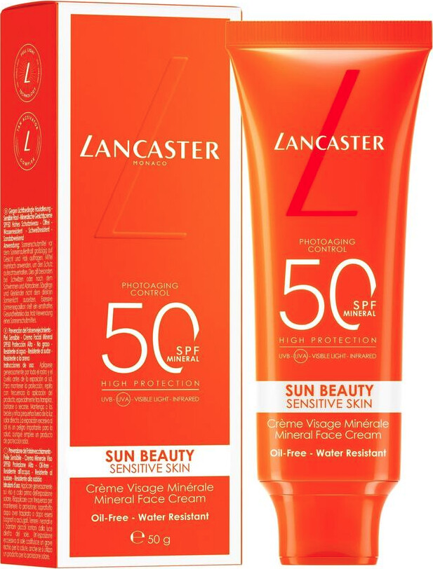 Lancaster Sun - Sensitive Sun Beauty Mineral Face Cream Spf50 50 Ml