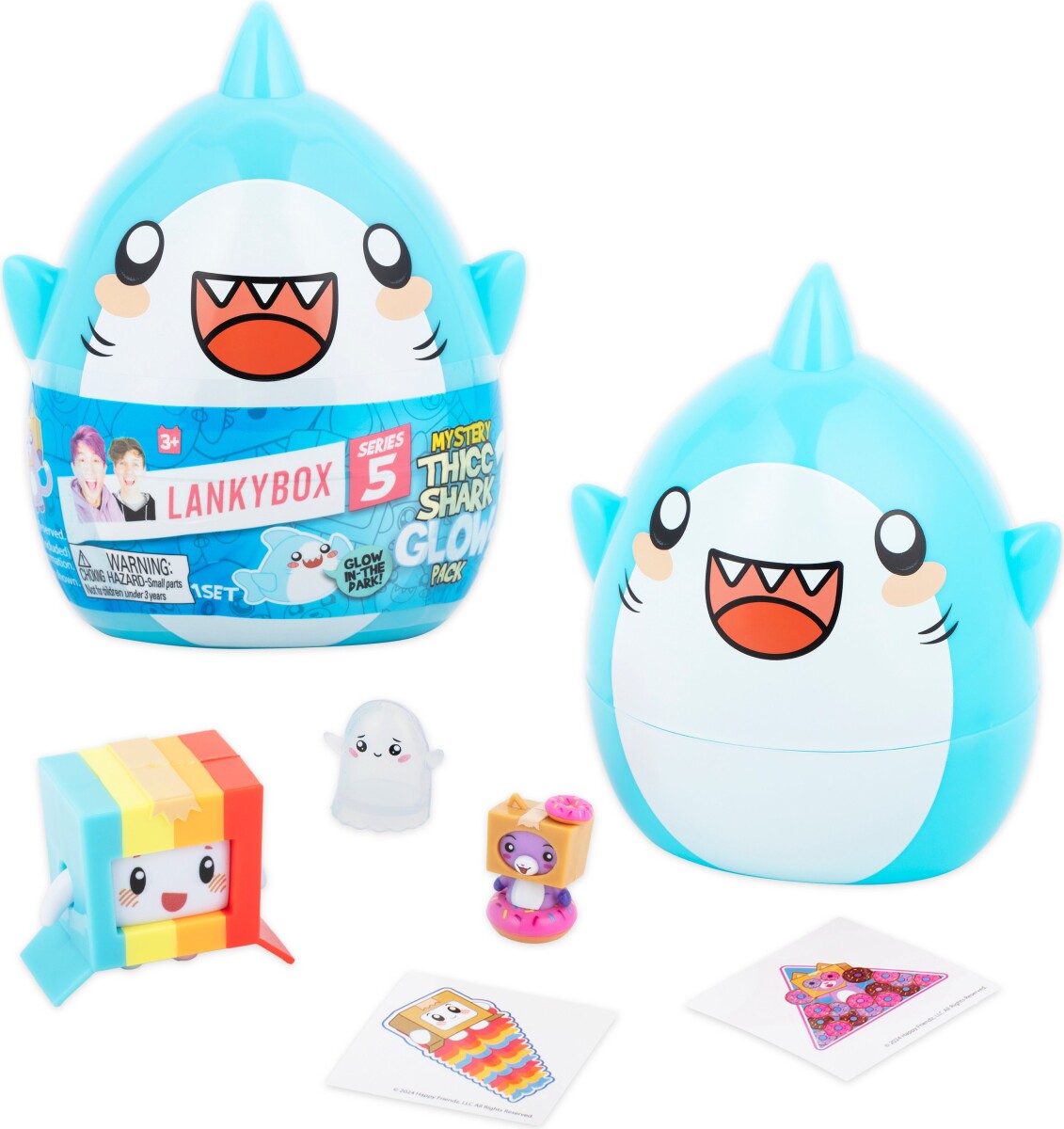 Lankybox - Thicc Shark Glow Pack