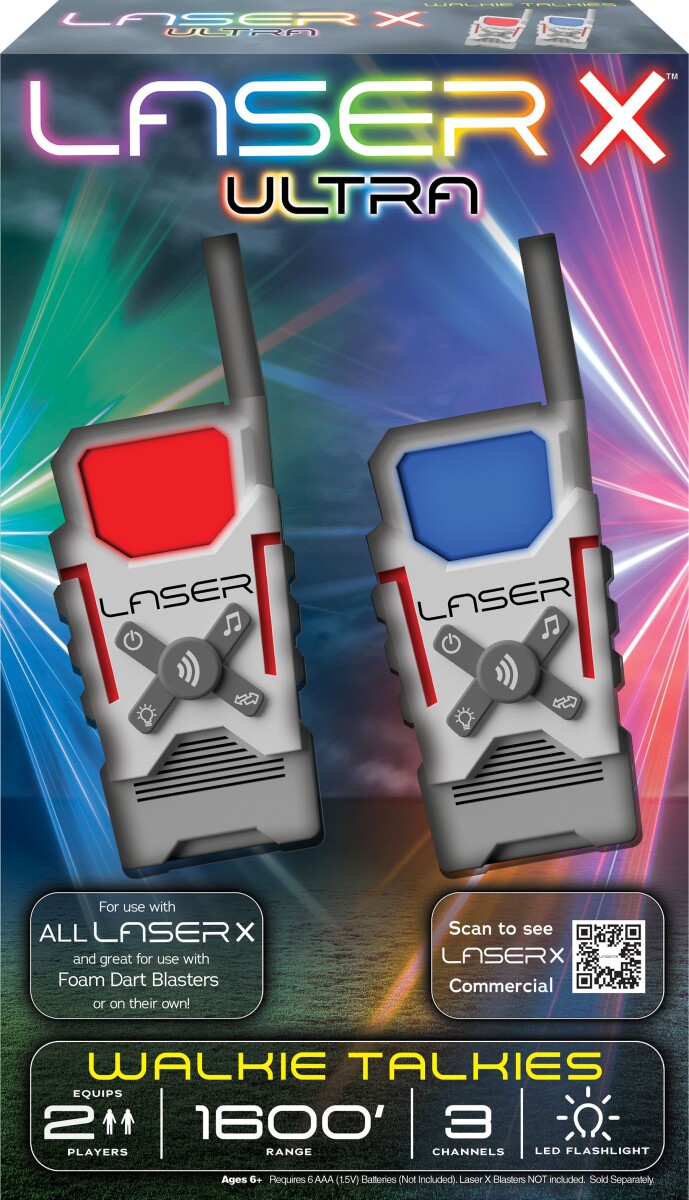 Laser X - Walkie Talkies 2 Stk