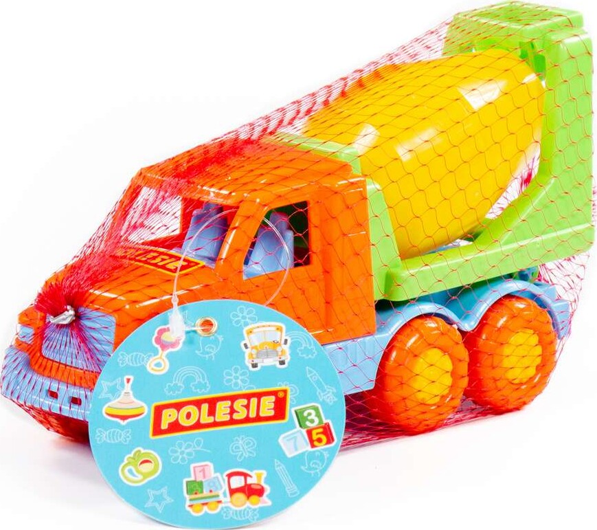 Legetøjs Lastbil Med Cementblander - Polesie - Assorteret