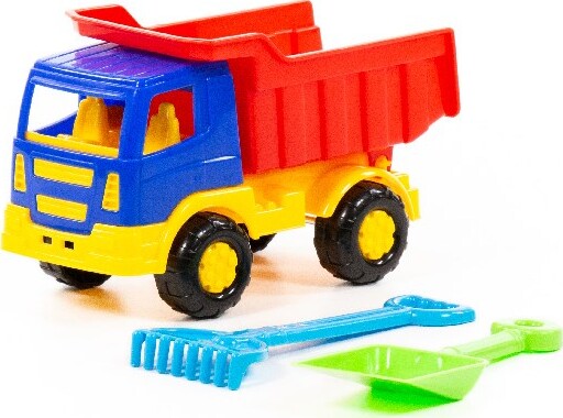 Legetøjs Lastbil Med Skovl Og Rive - Polesie - Assorteret