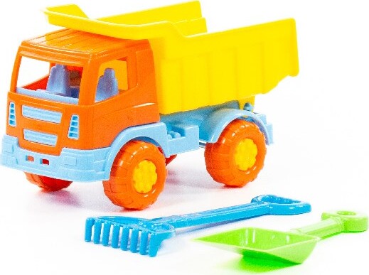 Legetøjs Lastbil Med Skovl Og Rive - Polesie - Assorteret