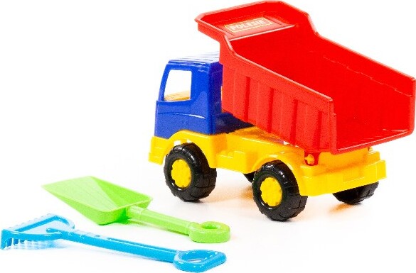 Legetøjs Lastbil Med Skovl Og Rive - Polesie - Assorteret