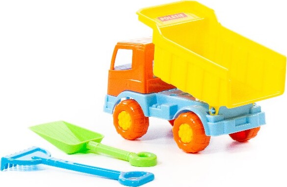 Legetøjs Lastbil Med Skovl Og Rive - Polesie - Assorteret
