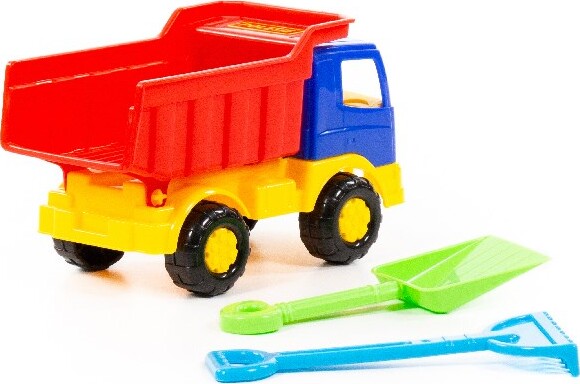 Legetøjs Lastbil Med Skovl Og Rive - Polesie - Assorteret