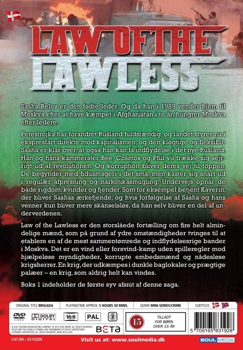 Law Of The Lawless - Den Russiske Godfather - Box 1