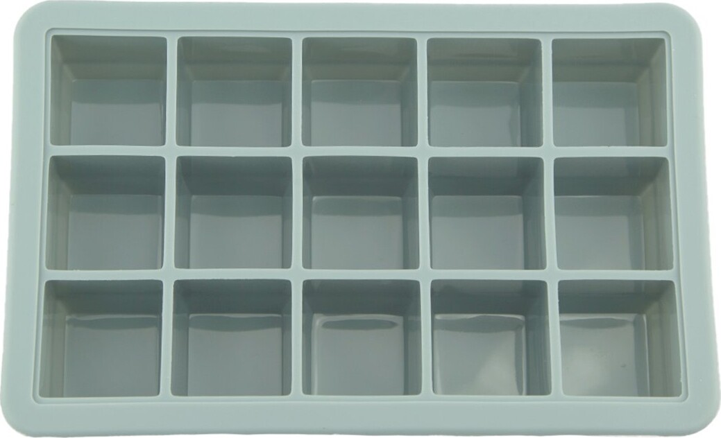 Le Toft - Fryseboks Babymad - Grøn - 15 Rum Hver Op Til 20 Ml